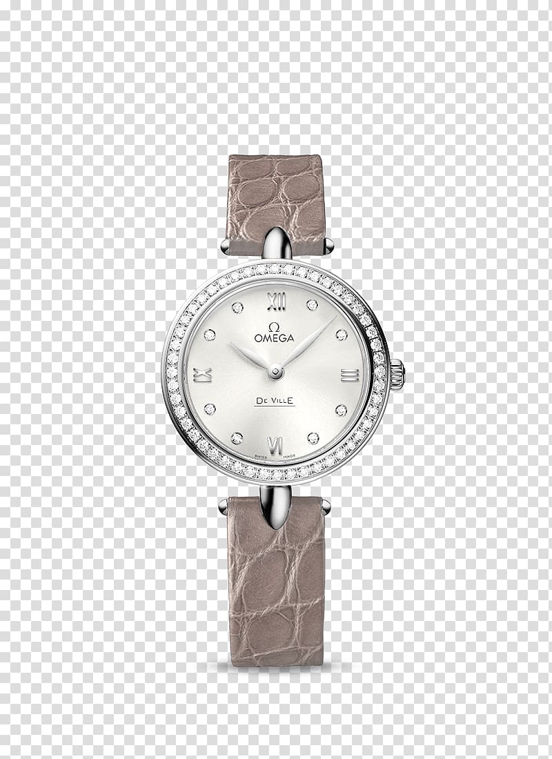 Omega SA Watch Coaxial escapement Quartz clock, Camel Omega watches female form diamond watch transparent background PNG clipart