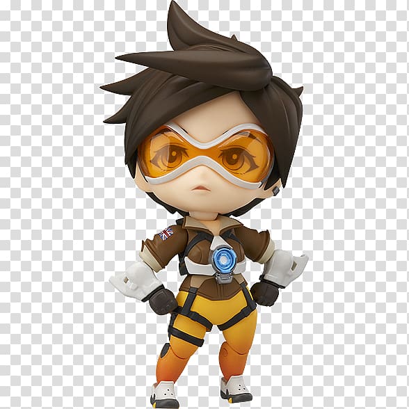 Overwatch Tracer Nendoroid Good Smile Company Action & Toy Figures, Chibi transparent background PNG clipart