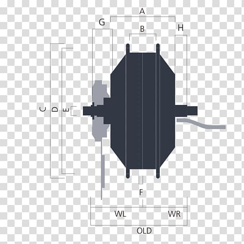 Wheel hub motor Electric bicycle Brushless DC electric motor, Bicycle transparent background PNG clipart