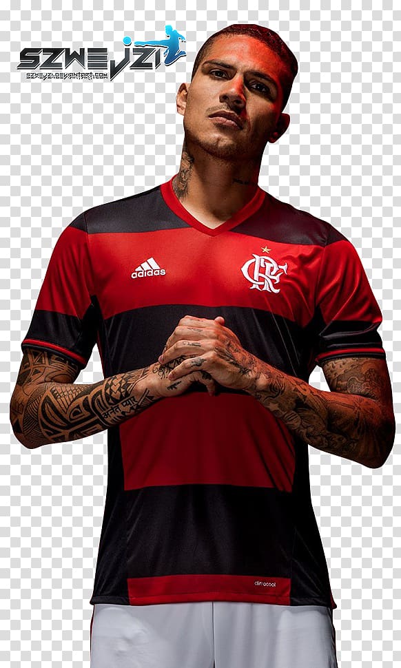 Paolo Guerrero Clube de Regatas do Flamengo 2018 FIFA World Cup Peru national football team Copa Libertadores, football transparent background PNG clipart