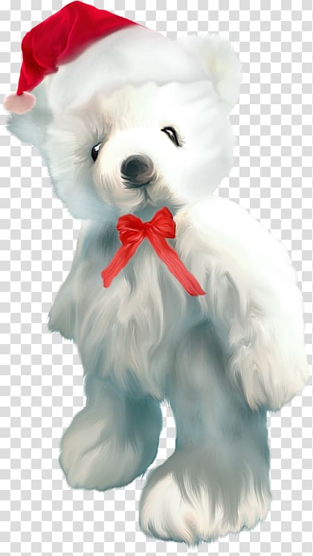 West Highland White Terrier Maltese dog Teddy bear Puppy, Watercolor bear transparent background PNG clipart