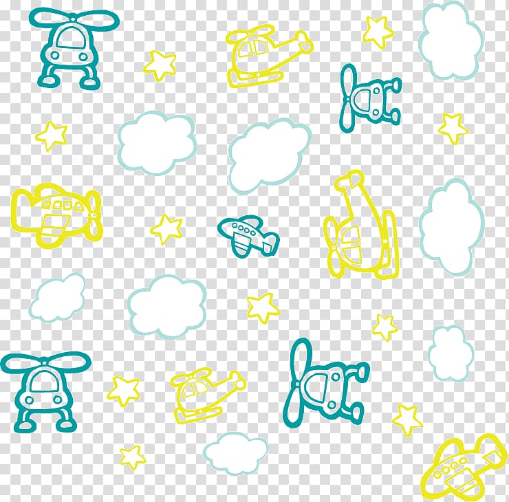 Airplane Cartoon Illustration, Helicopter transparent background PNG clipart