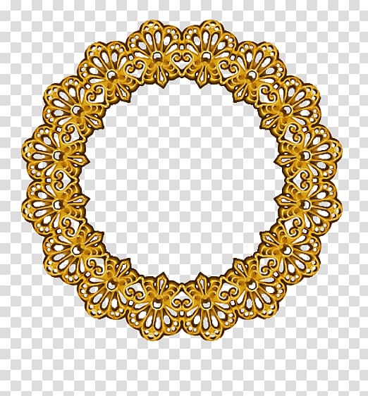 frame Pattern, Continental Gold Ring transparent background PNG clipart