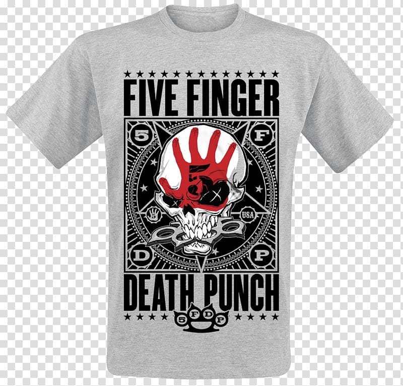 T-shirt Five Finger Death Punch Clothing Jekyll and Hyde, T-shirt transparent background PNG clipart