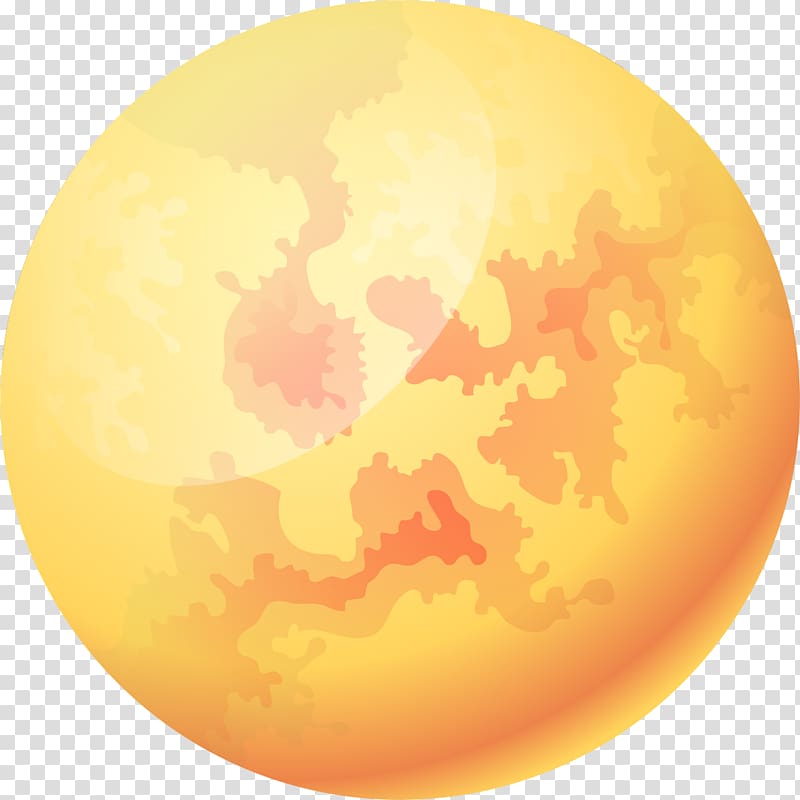Yellow Planet Android, Yellow Planet Decorative Patterns transparent background PNG clipart
