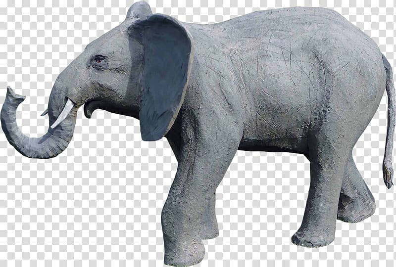 Indian elephant African elephant Animal tier.art Wolfgang Herbst, Figuren aus PE Flat, Tier transparent background PNG clipart