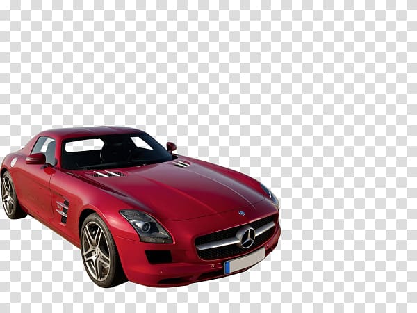 Mercedes-Benz SLS AMG Model car Automotive design, car transparent background PNG clipart