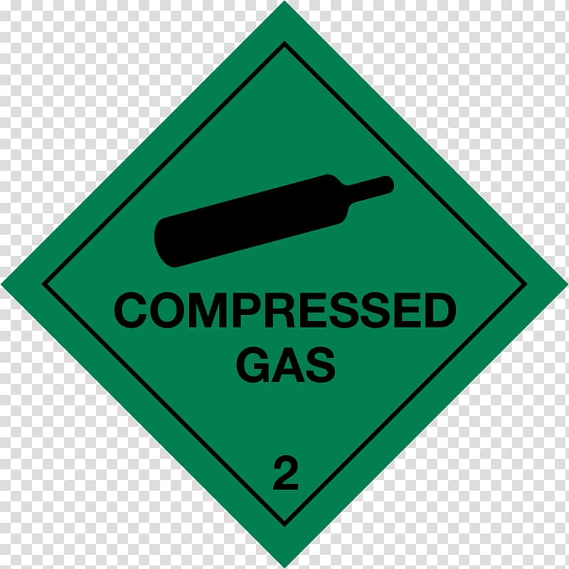 Sign Gas cylinder Combustibility and flammability Label, symbol transparent background PNG clipart