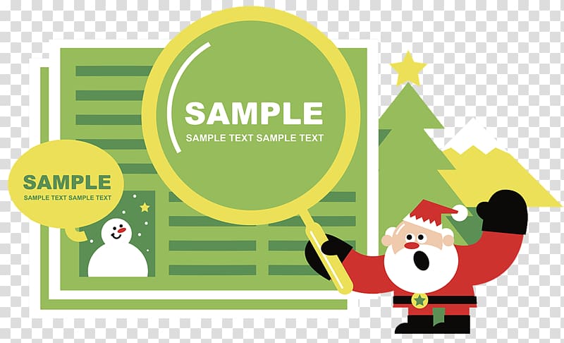 Santa Claus Christmas tree Christmas ornament Illustration, Santa Claus illustration transparent background PNG clipart