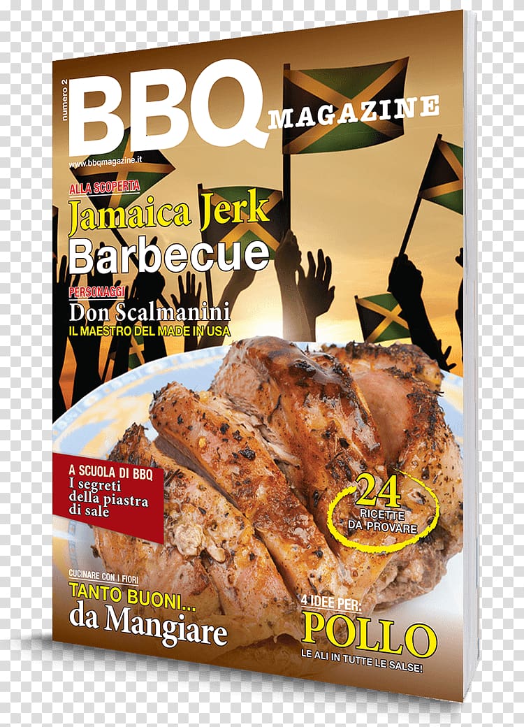 Meat Food Cuisine Flavor Magazine, magazine cover transparent background PNG clipart