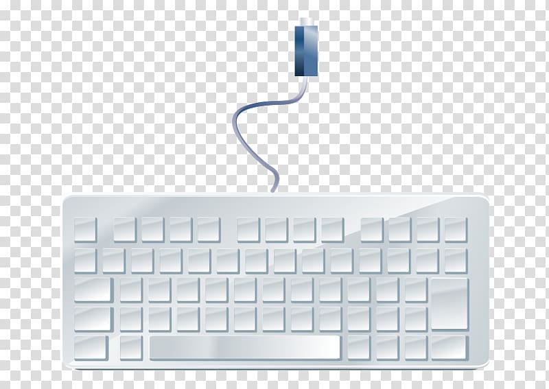 Computer keyboard Laptop Numeric keypad Desktop computer, Right amount Keyboard transparent background PNG clipart