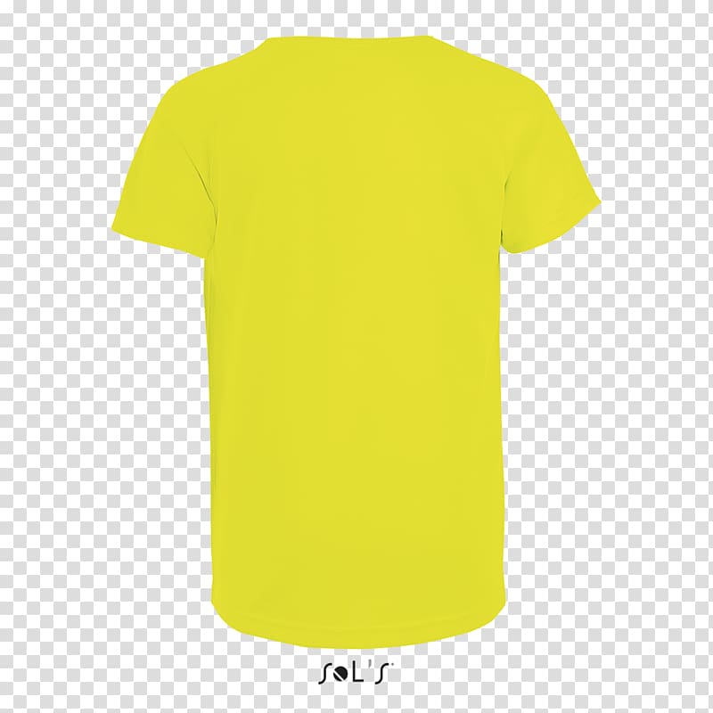 T-shirt Yellow Clothing Lacoste, kids sports transparent background PNG clipart