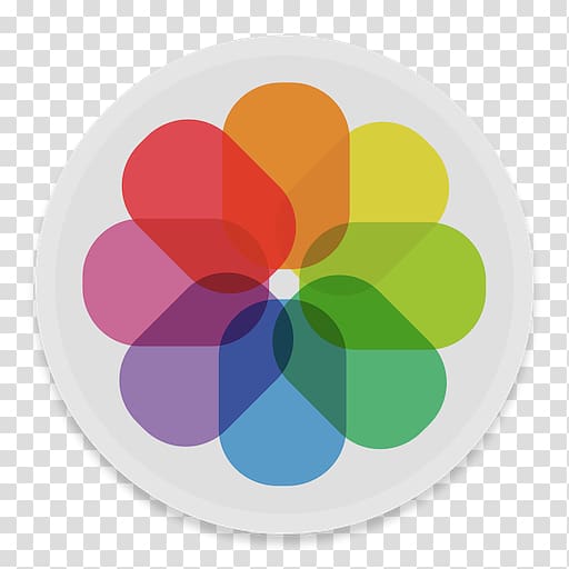 round green, red, and blue , petal circle flower, transparent background PNG clipart