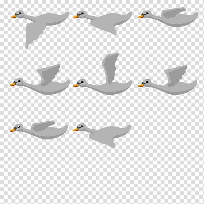 Duck Unity 2D computer graphics Sprite Video game, duck transparent background PNG clipart