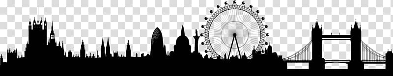 London skyline , London Landmarks Skyline transparent background PNG clipart