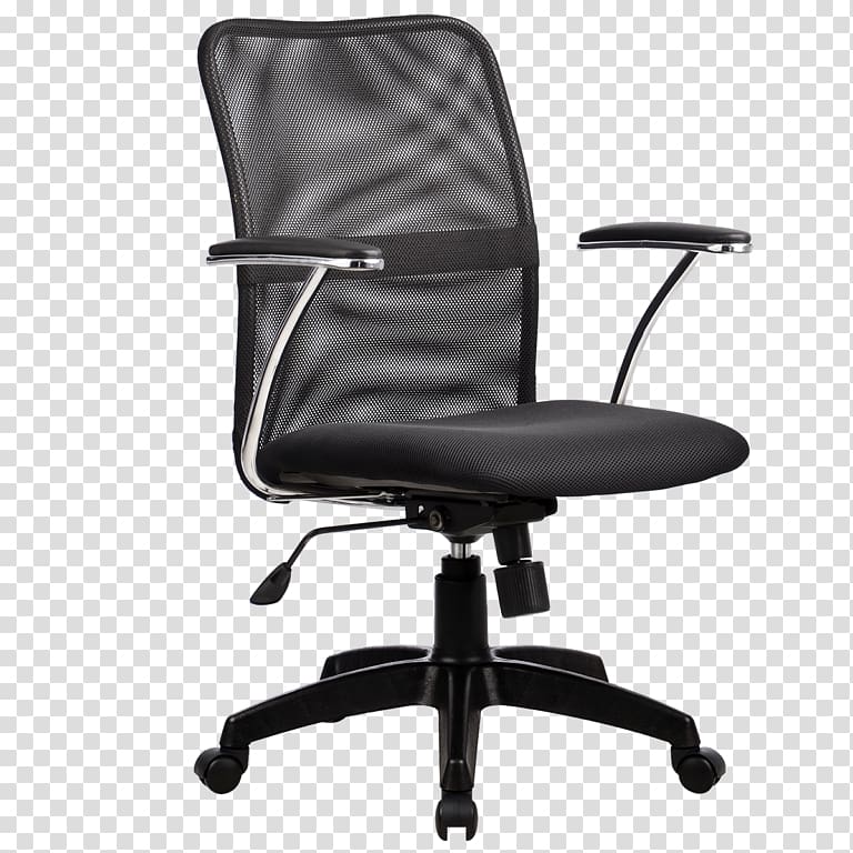 Office & Desk Chairs Furniture Swivel chair, chair transparent background PNG clipart