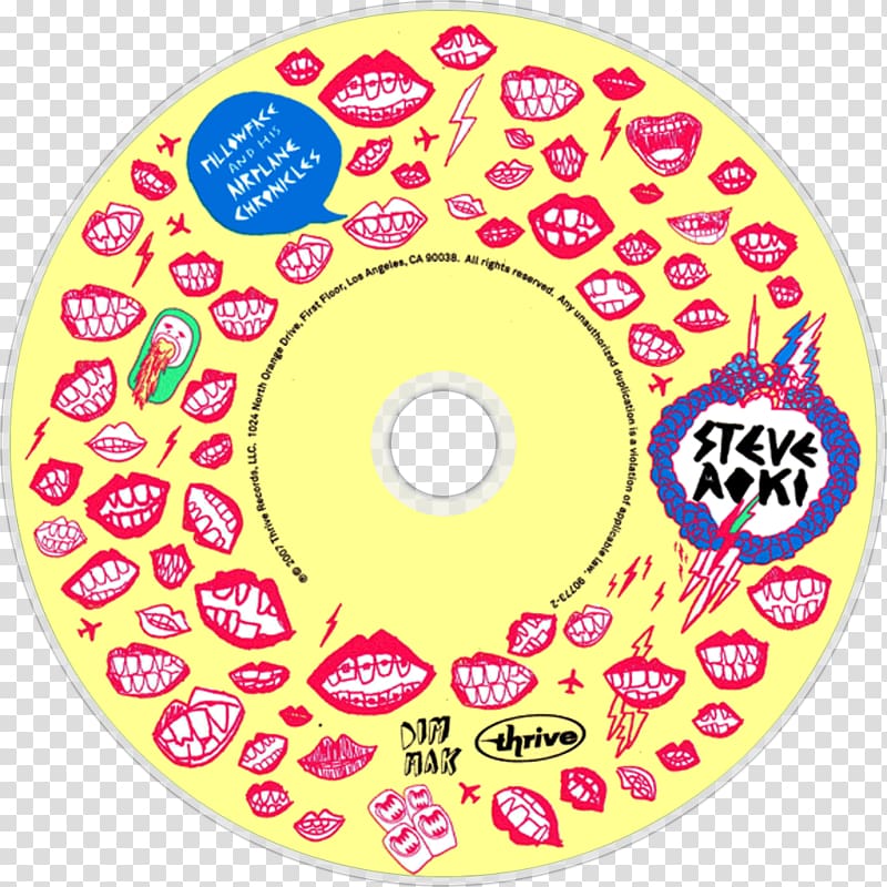 Pillowface and His Airplane Chronicles (Continuous Mix) Giphy Compact disc, music stave transparent background PNG clipart