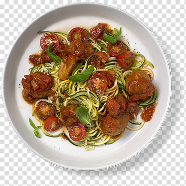 Spaghetti alla puttanesca Vegetarian cuisine Pork chop Recipe Meatball, sunn transparent background PNG clipart
