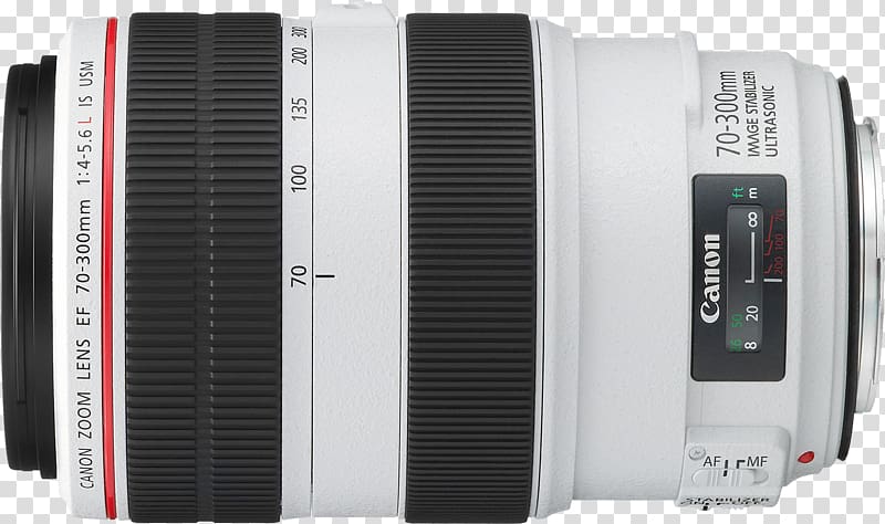 Canon EF lens mount Canon EOS Canon EF 70–300mm lens Camera lens Zoom lens, camera lens transparent background PNG clipart