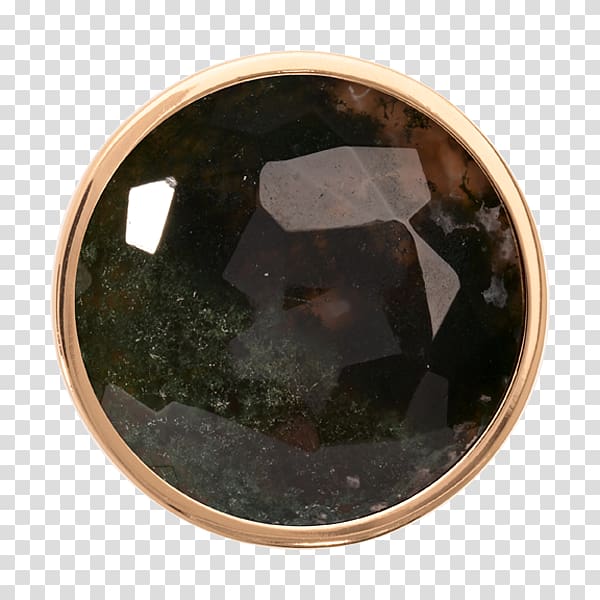 Gemstone Moss agate Gold Coin, gemstone transparent background PNG clipart