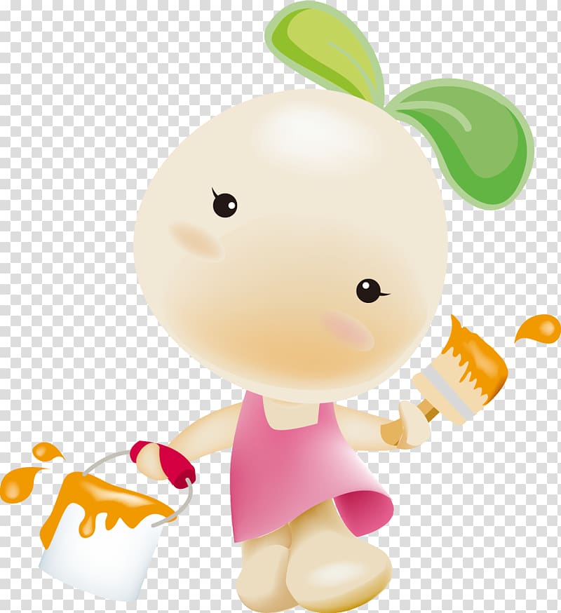 Cartoon Child Illustration, Cute kids cartoon transparent background PNG clipart