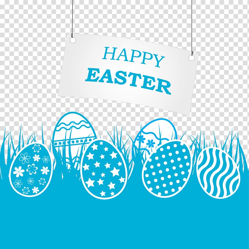 Easter Bunny Easter egg , Happy Easter pattern transparent background PNG clipart