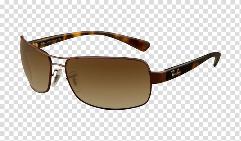 Ray-Ban Wayfarer Aviator sunglasses Ray-Ban Aviator Carbon Fibre, Havana Brown transparent background PNG clipart