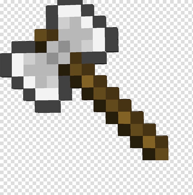 Minecraft Pickaxe Terraria Tool, Axe transparent background PNG clipart
