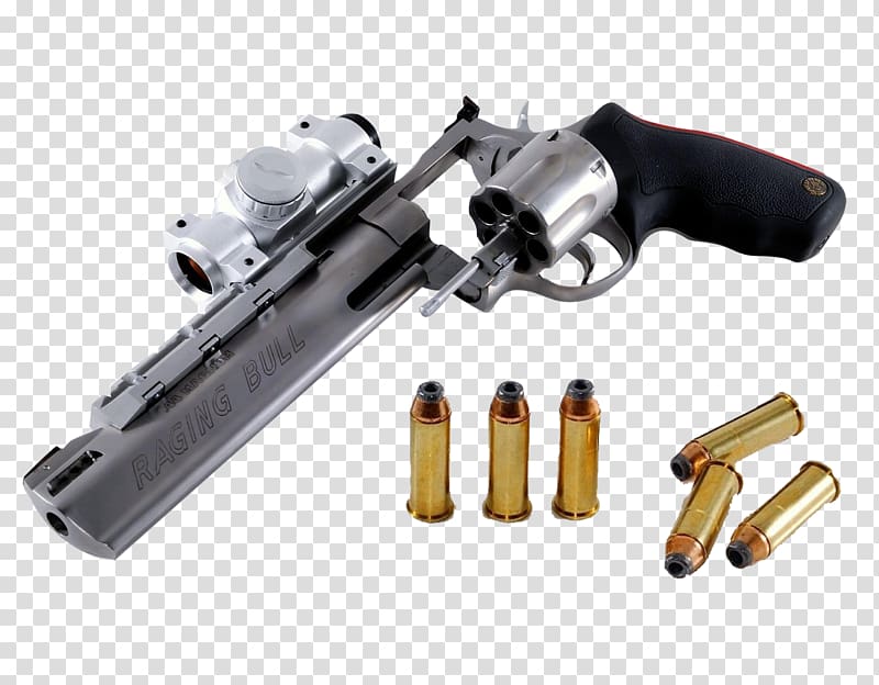 Firearm 1080p Pistol High-definition video , chrome revolver-free matting transparent background PNG clipart