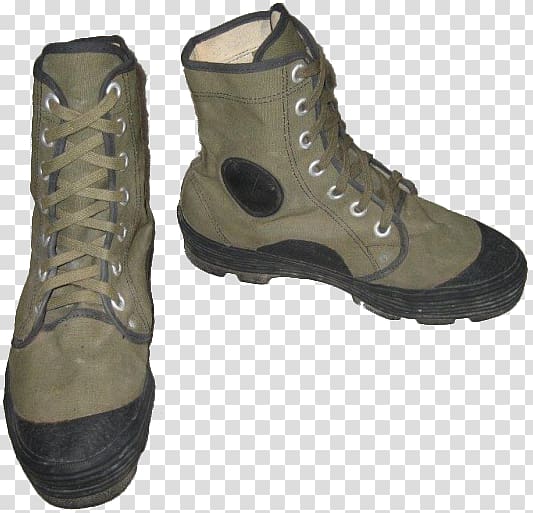 Shoe Walking Boot Khaki, rubber boots transparent background PNG clipart