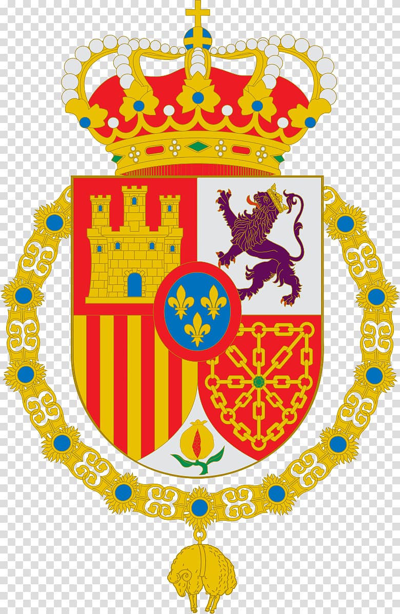 Coat of arms of Spain House of Bourbon Coat of arms of the King of Spain, others transparent background PNG clipart