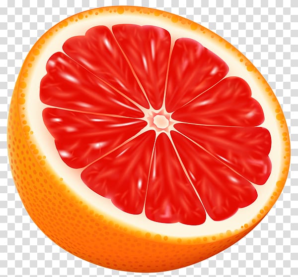 Blood orange Grapefruit juice Rangpur , Half Orange transparent background PNG clipart