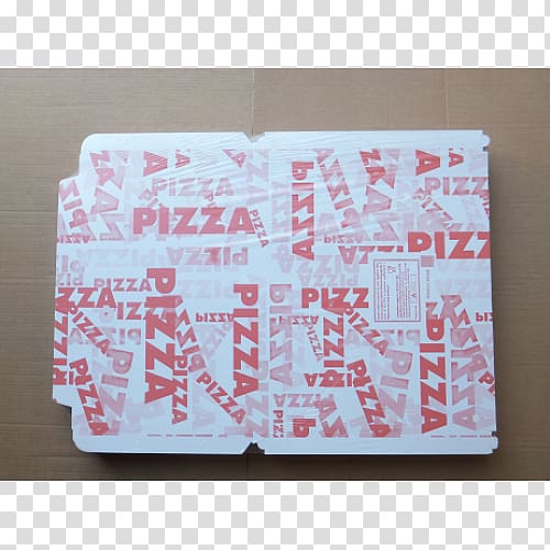 Paper Pink M Rectangle Font, pizza box transparent background PNG clipart