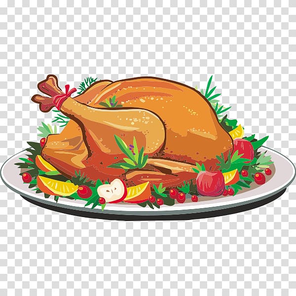 Thanksgiving dinner Turkey meat , thanksgiving transparent background ...
