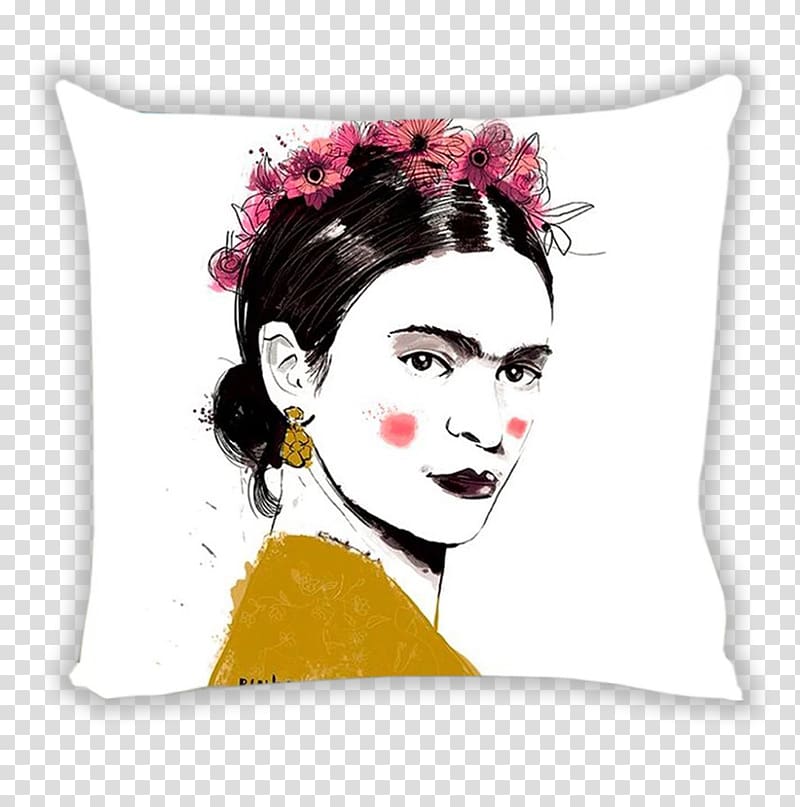 Printed T-shirt Frida Kahlo Sleeve, T-shirt transparent background PNG clipart