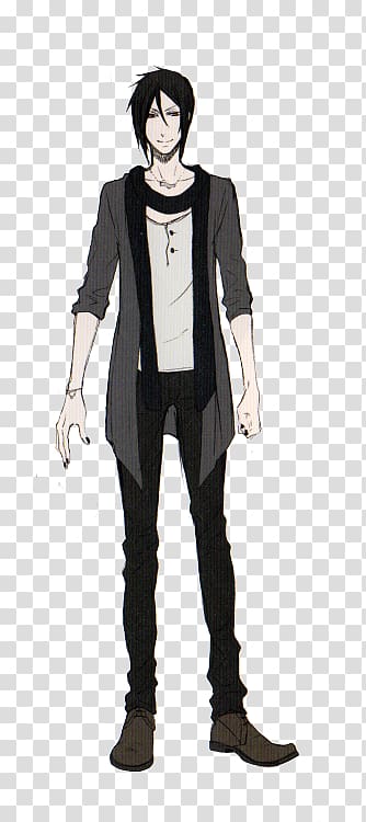 Sebastian Michaelis Ciel Phantomhive Black Butler Otakon Anime, Anime transparent background PNG clipart