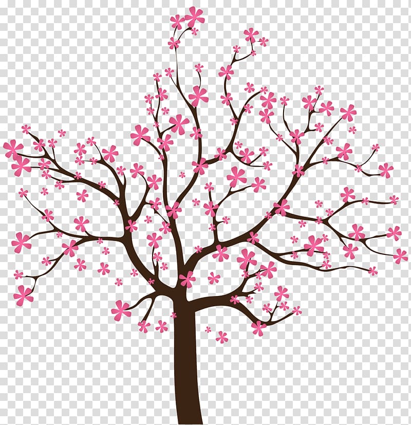 pink cherry blossom , Spring , Spring Tree transparent background PNG clipart