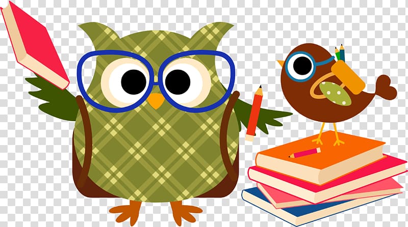 Bimestral School First grade Teacher Learning, owls transparent background PNG clipart