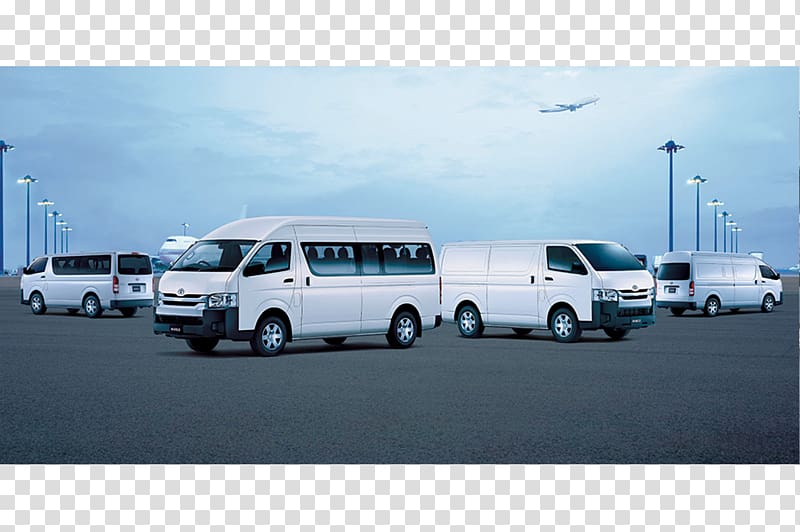 Toyota HiAce Luxury vehicle Van Car, toyota transparent background PNG clipart