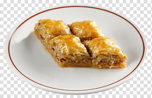 Baklava Sütlü Nuriye Börek Dish Recipe, walnut transparent background PNG clipart