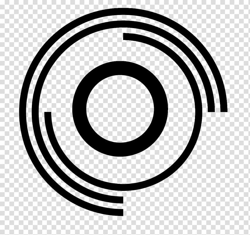 Black and white Monochrome Circle, technology frame transparent background PNG clipart