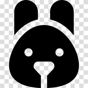 Snout White Line Black M , line transparent background PNG clipart thumbnail