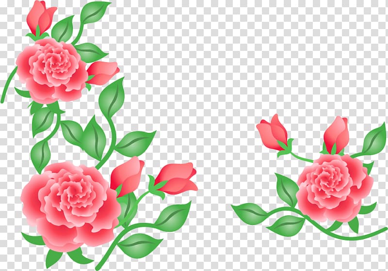 Garden roses Floral design Cut flowers Carnation, Romantic Wedding Invitation With Roses transparent background PNG clipart