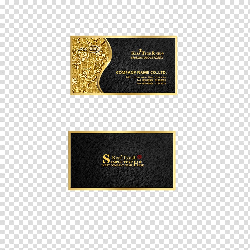 Business card Visiting card Template Pattern, business card transparent background PNG clipart
