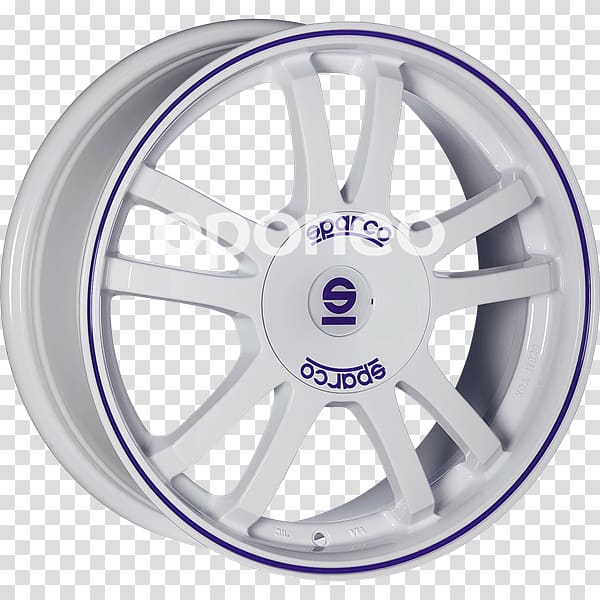 Autofelge Sparco Alloy wheel Rallying, car transparent background PNG clipart