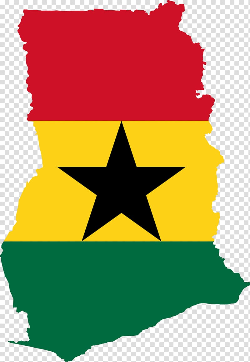 Flag of Ghana World map, map transparent background PNG clipart