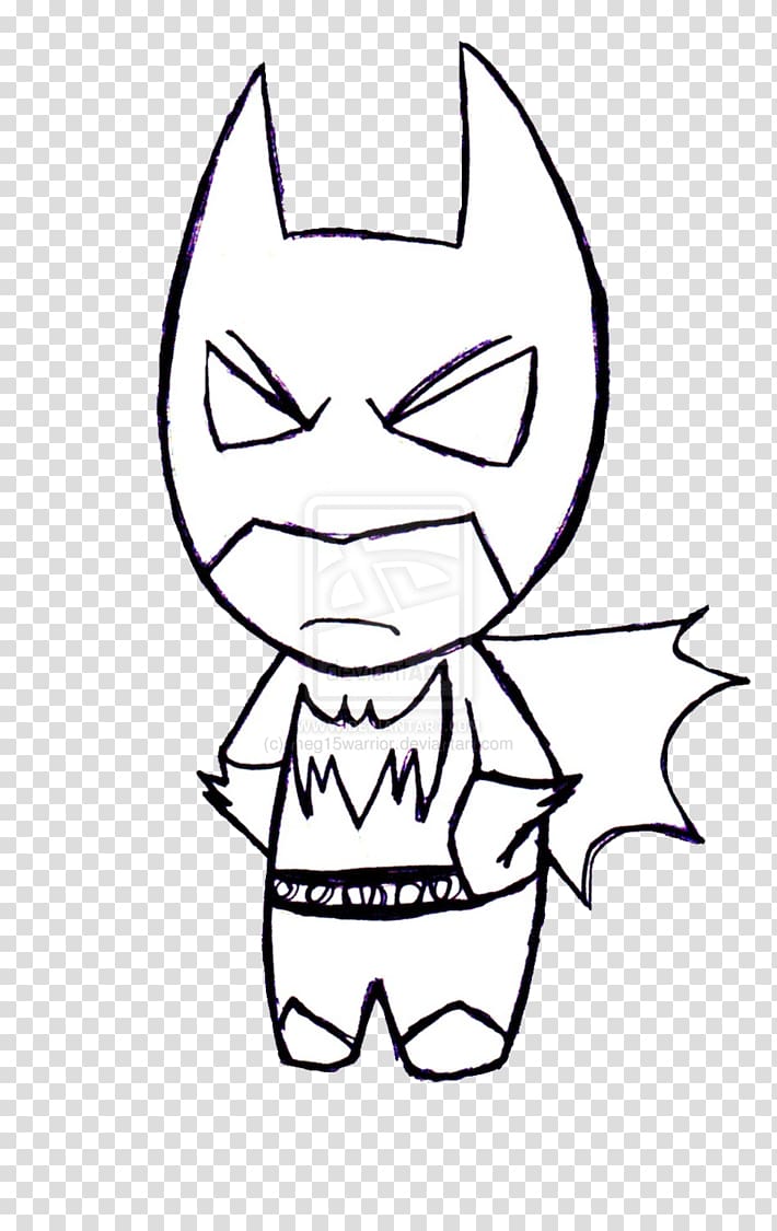 Superman Batman Joker Batgirl Coloring book, How To Draw A Chibi Panda transparent background PNG clipart