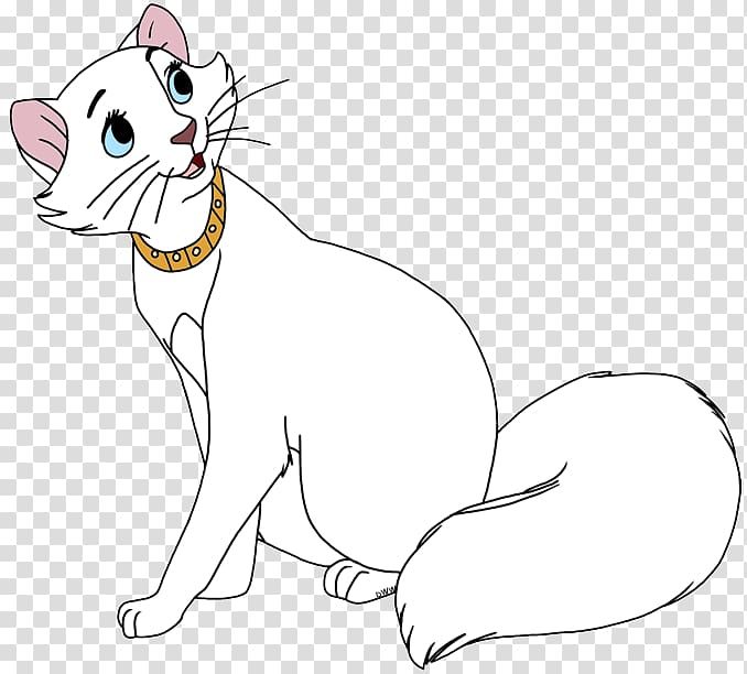 Kitten Whiskers Domestic short-haired cat Duchess, Marie aristocats transparent background PNG clipart