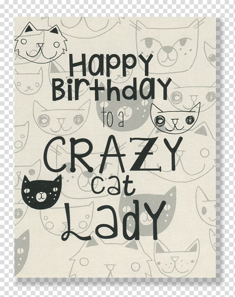 The Cat Lady Birthday cake, Cat transparent background PNG clipart