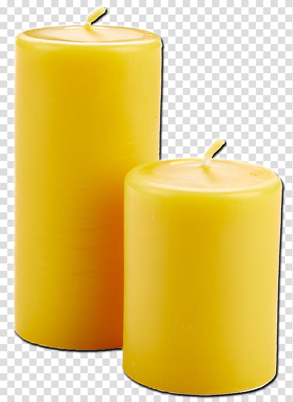 Beeswax Candle Apiary Royal jelly, Candle transparent background PNG clipart